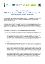ITRE vote (14 November 2022)