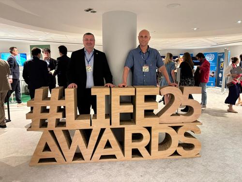 Project Partners of LIFE Lynx at the award ceremony