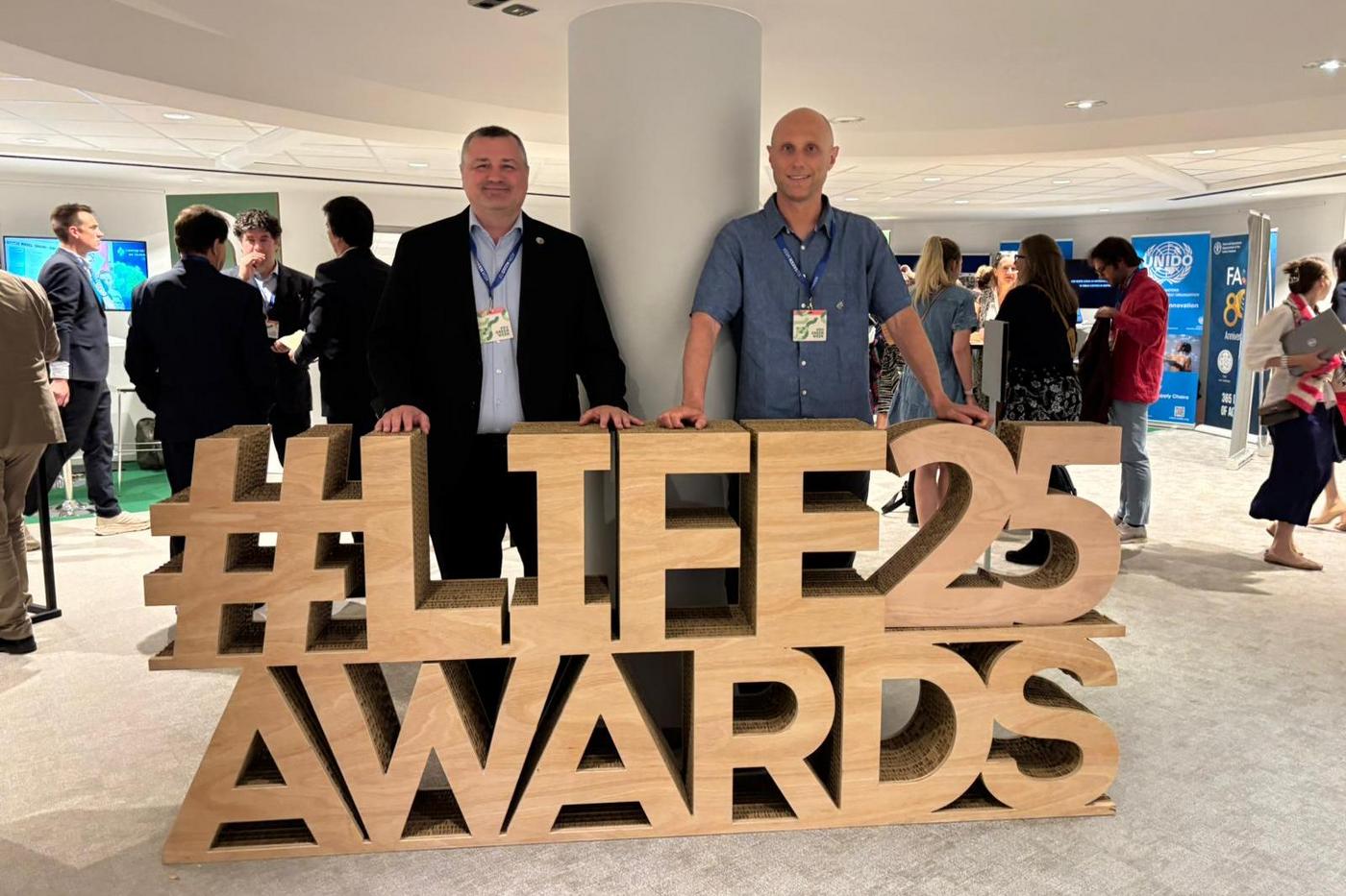 Partner von LIFE Lynx bei Preisverleihung