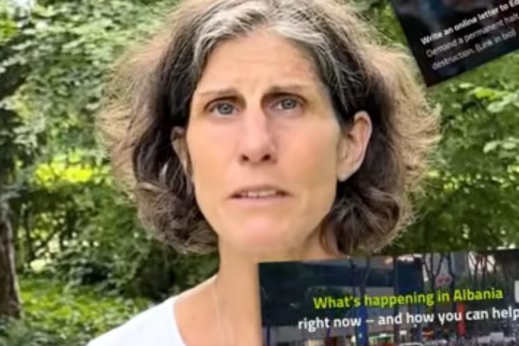 Annette Spangenberg spricht über Proteste in Albanien