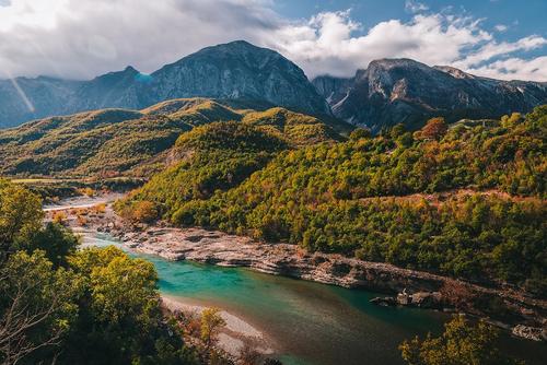albanischer Wildfluss Vjosa