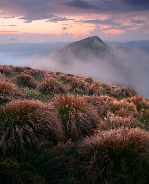 Landschaft in den ukrainischen Karpaten