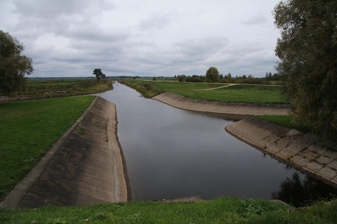 Flusslauf wird verändert