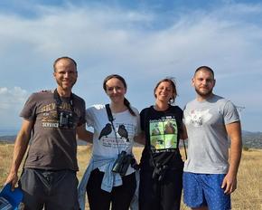 bird conservationists of CZIP and EuroNatur in Montenegro