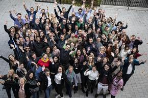 Gruppenfoto der Teilnehmer an der Mava Nature Academy London 2022