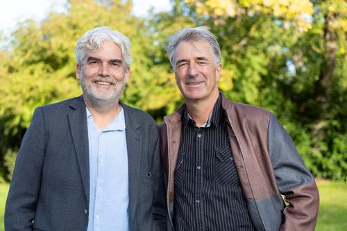 EuroNatur laureates Axel Hirschfeld and Karl-Heinz Kreutzer