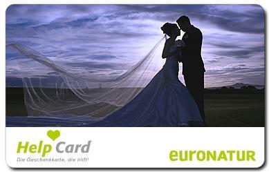 EuroNatur-HelpCard mit Motiv "Hochzeit"