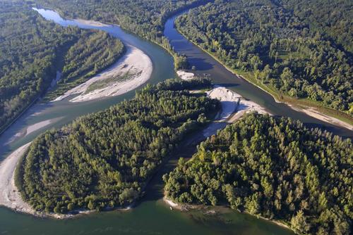 river landscape Europe