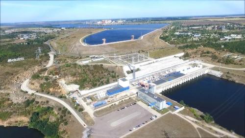 Wasserkraftwerk Ukraine