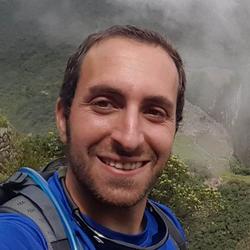 Konstantinos Perikleous im Gebirge