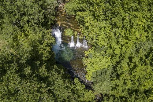Wasserfall Balkanfluss