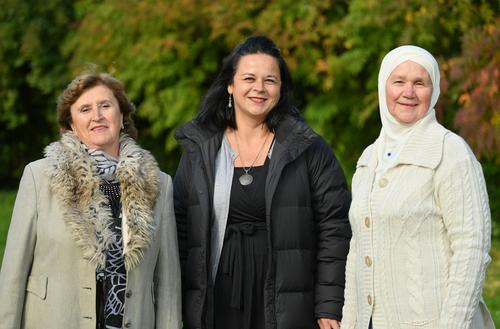 Three of the brave women of Kruscica