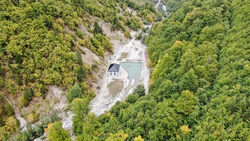 Kleinwasserkraftwerk Montenegro