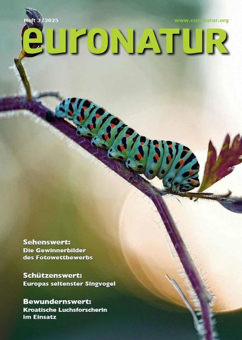 Titelseite des EuroNatur Magazin 2025/03