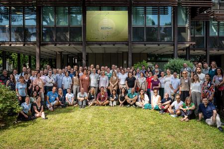 Group photo with conservationists from the Green Belt