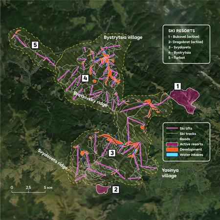 planned ski resorts