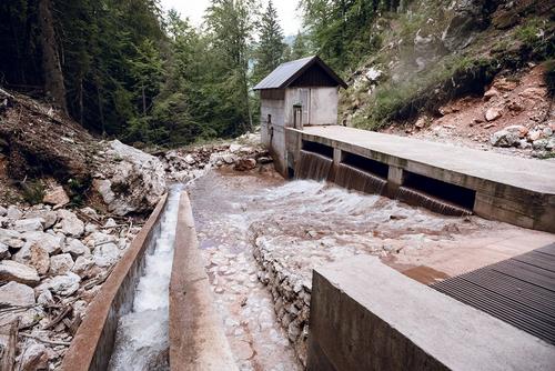 Kleinwasserkraftwerk in Bosnien-Herzegowina