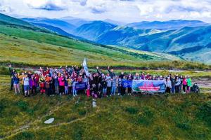 The movement Free Svydovets in  the correspondent mountain massif in the Ukrainian Carpathians