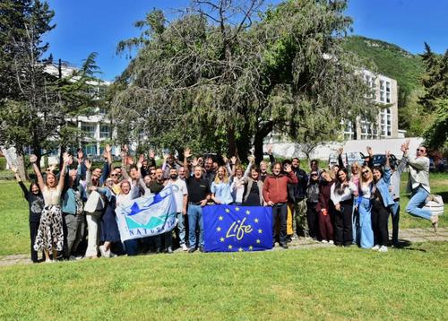 Bear conservationists in Budva