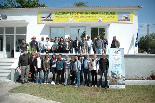 Participants stork village conference Poros The participants of the 14th conference of European Stork Villages