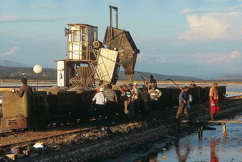 Workers in Ulcinj Salina