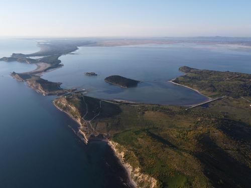 Narta Lagoon from a bird's eye view