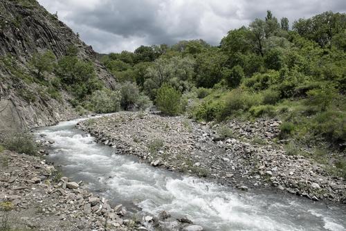 Wildfluss in Griechenland