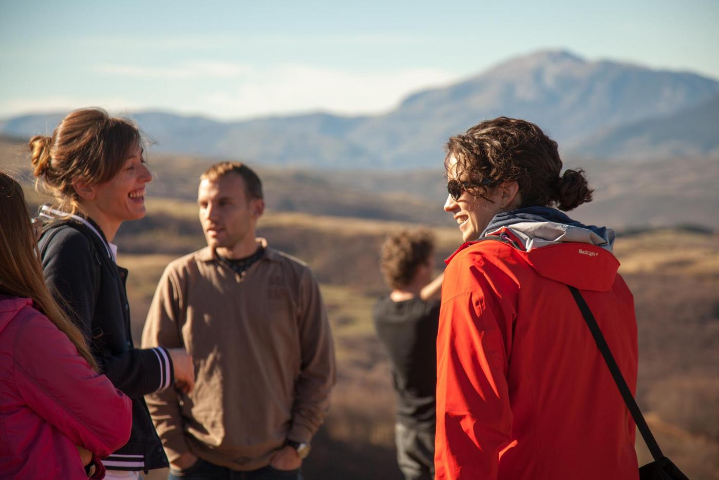 Researchers in the Shar-Mountains