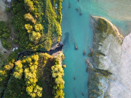 Crude oil spilling into Vjosa