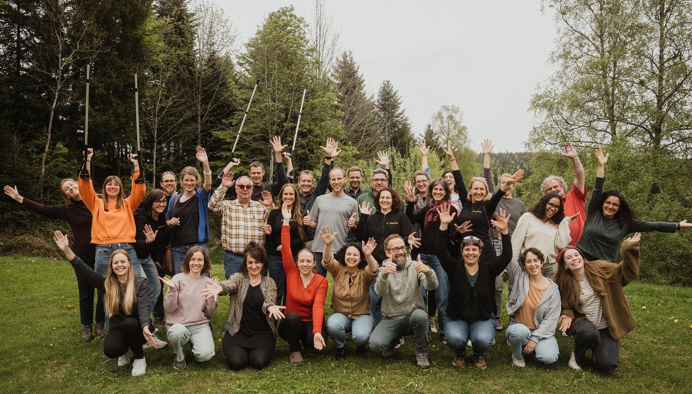 Gruppenbild EuroNatur im Schwarzwald