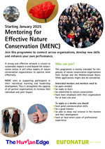 Broschüre Mentoring Programme 2025