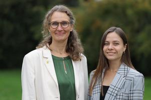 Antje Grothus and Adelina Zakharchenko