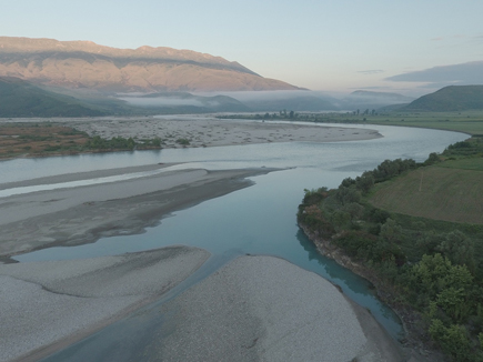 Wildfluss in Albanien