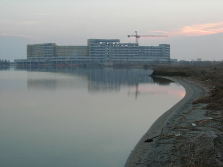 Construction of a hotel on the Bulgarian Black Sea coast