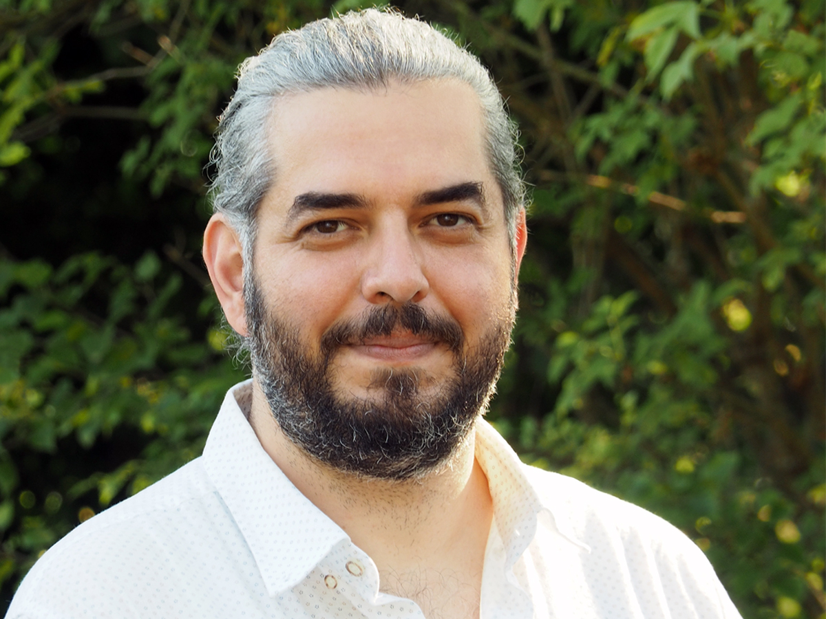 EuroNatur employee Viktor Berishaj