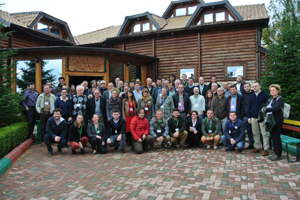 Gruppenbild der Teilnehmer am Symposium zum Schutz des Balkanluchses in Albanien