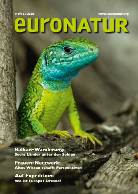 Titelseite EuroNatur Magazinn 2026/1