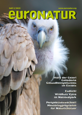 Titelseite des EuroNatur-Magazins 2/2023