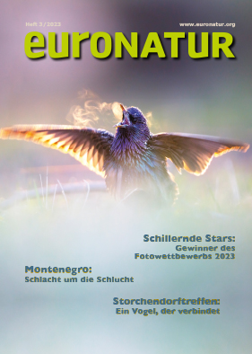 Titelseite des EuroNatur-Magazins 3/2023