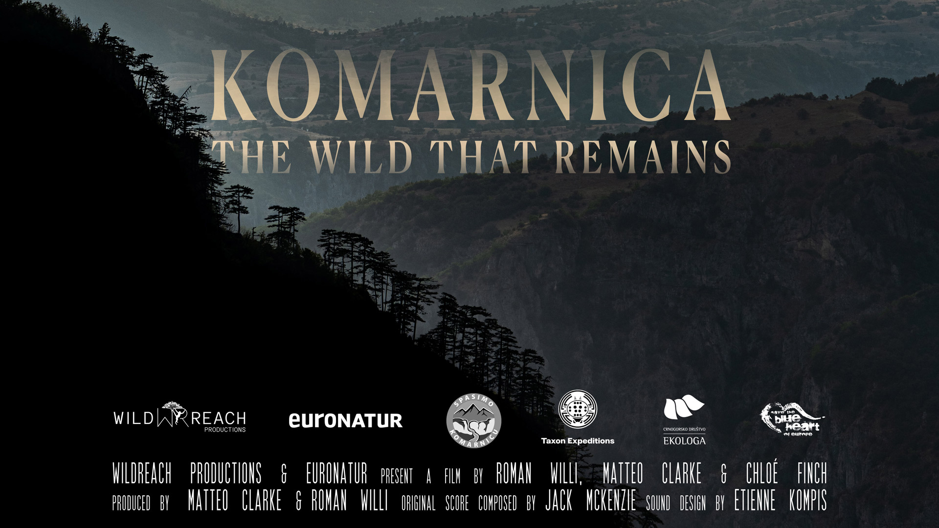 Plakat für den Film "Komarnica - The wild that remains".